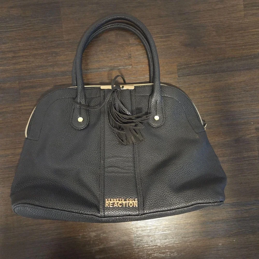 The Kenneth Cole Reaction Black Satchel Handbag